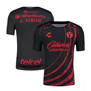 Charly NWT Black/Red Club Tijuana 2024/25 Home Authentic Jersey Medium